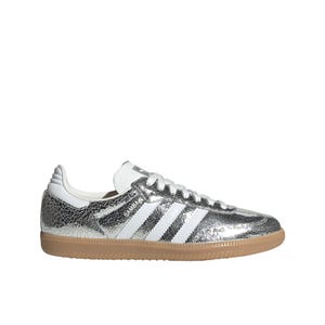 Adidas รุ่น Samba Og รองเท้าผ้าใบผู้หญิง - สี Silver Met.