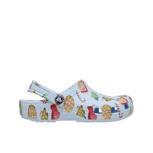 Crocs รุ่น Classic Cookies Clog รองเท้าลำลองเด็ก - สี Blue Frost