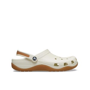 Crocs รุ่น Classic Evo Gum Clog รองเท้าลำลอง Unisex - สี Summit White/Gum
