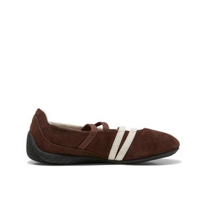 Puma รุ่น Speedcat Ballet SD PS รองเท้าผ้าใบเด็กเล็ก - สี Chestnut Brown/Warm White